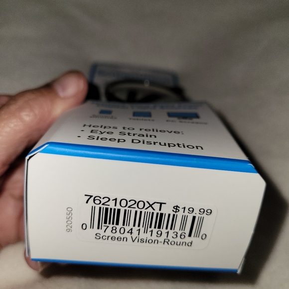 Screen Vision Blue Light Blocking Glasses Large Brown & Black Round Eye Glasses - Picture 5 of 7